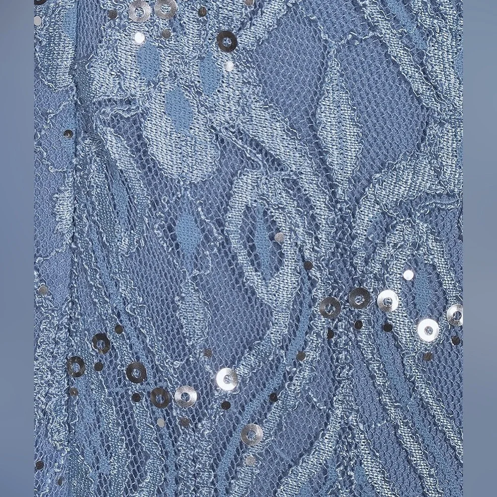 Plus Sequin Dress 💙 - Picture 9 of 11